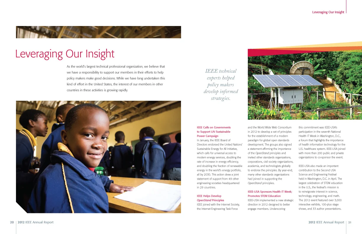 IEEE annual report