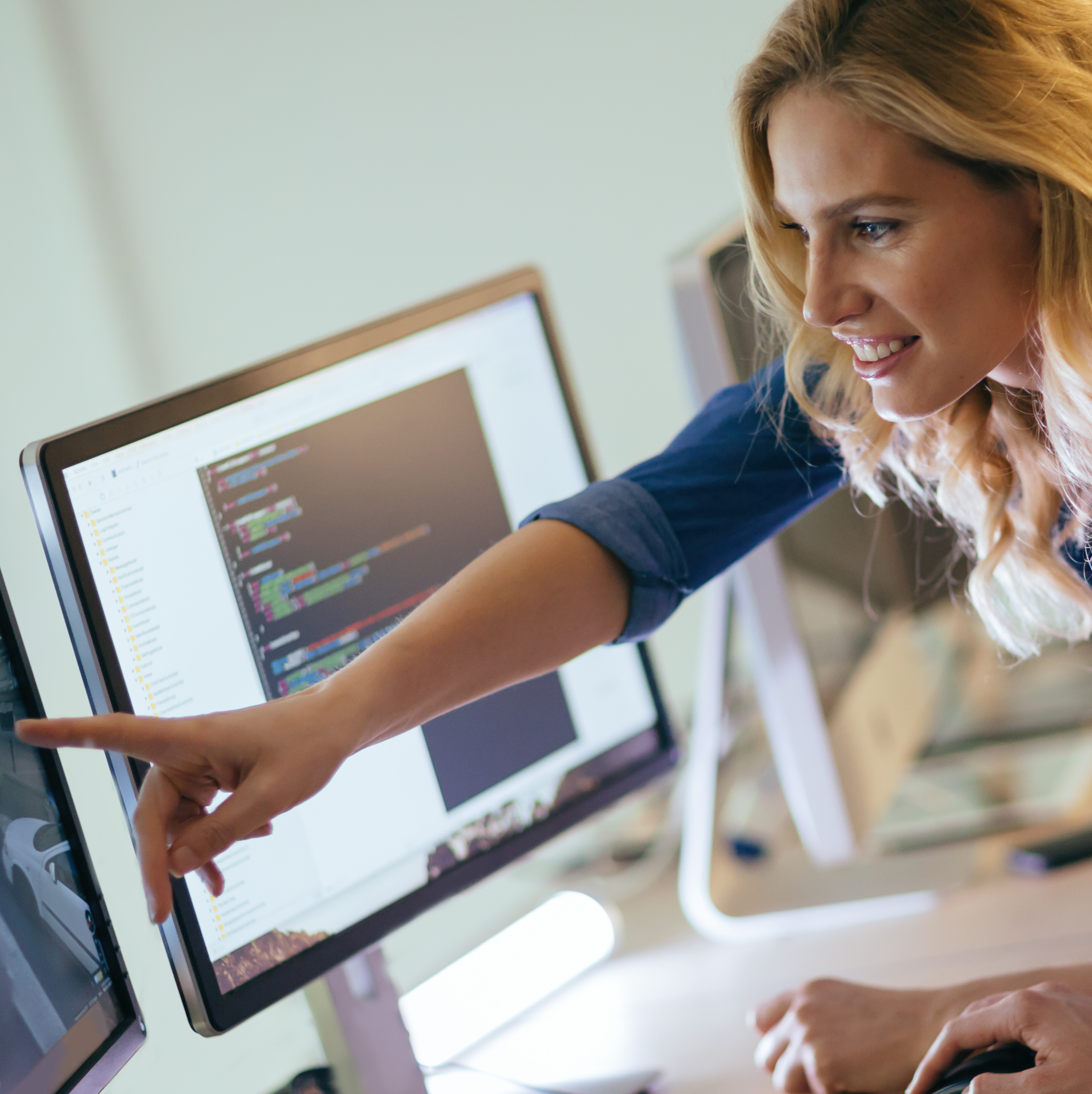 A Small, Woman Owned, IT reseller facilitates transactions