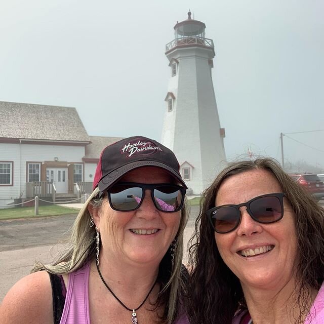 Island tour &amp; adventure continues with my sister 
Errands - lighthouses - beaches - &amp; laughter! 
Living my best life 💜💜💜
#brendadowell #sisters #family #pei #adventure #laughs #fun #livingfullout #lifeisgood #beaches #lighthouses