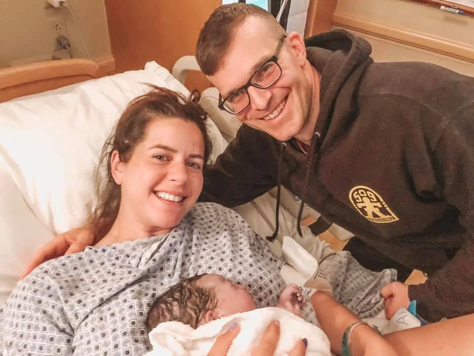 Our little family of three!