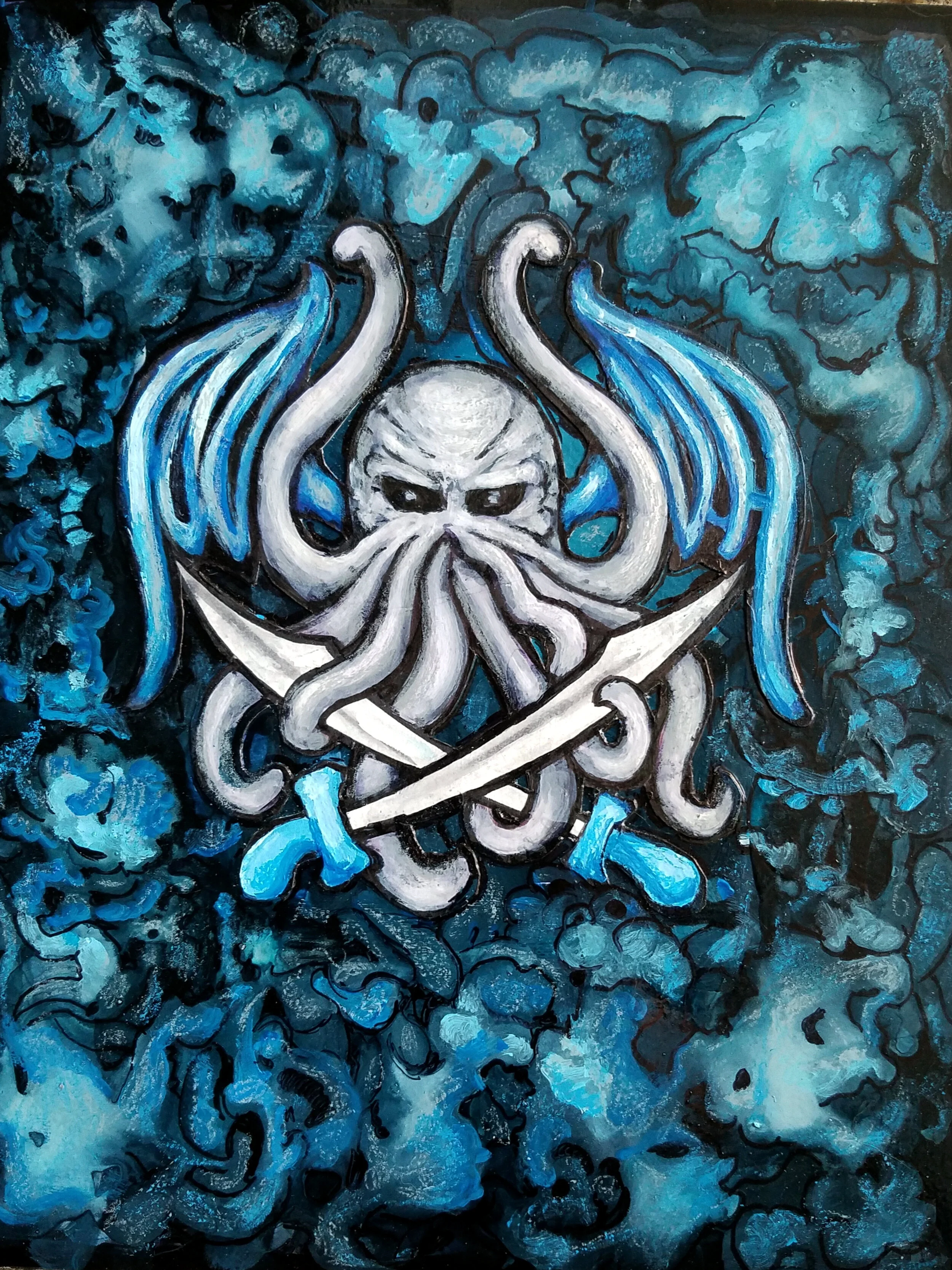 Pirate Cthulhu print