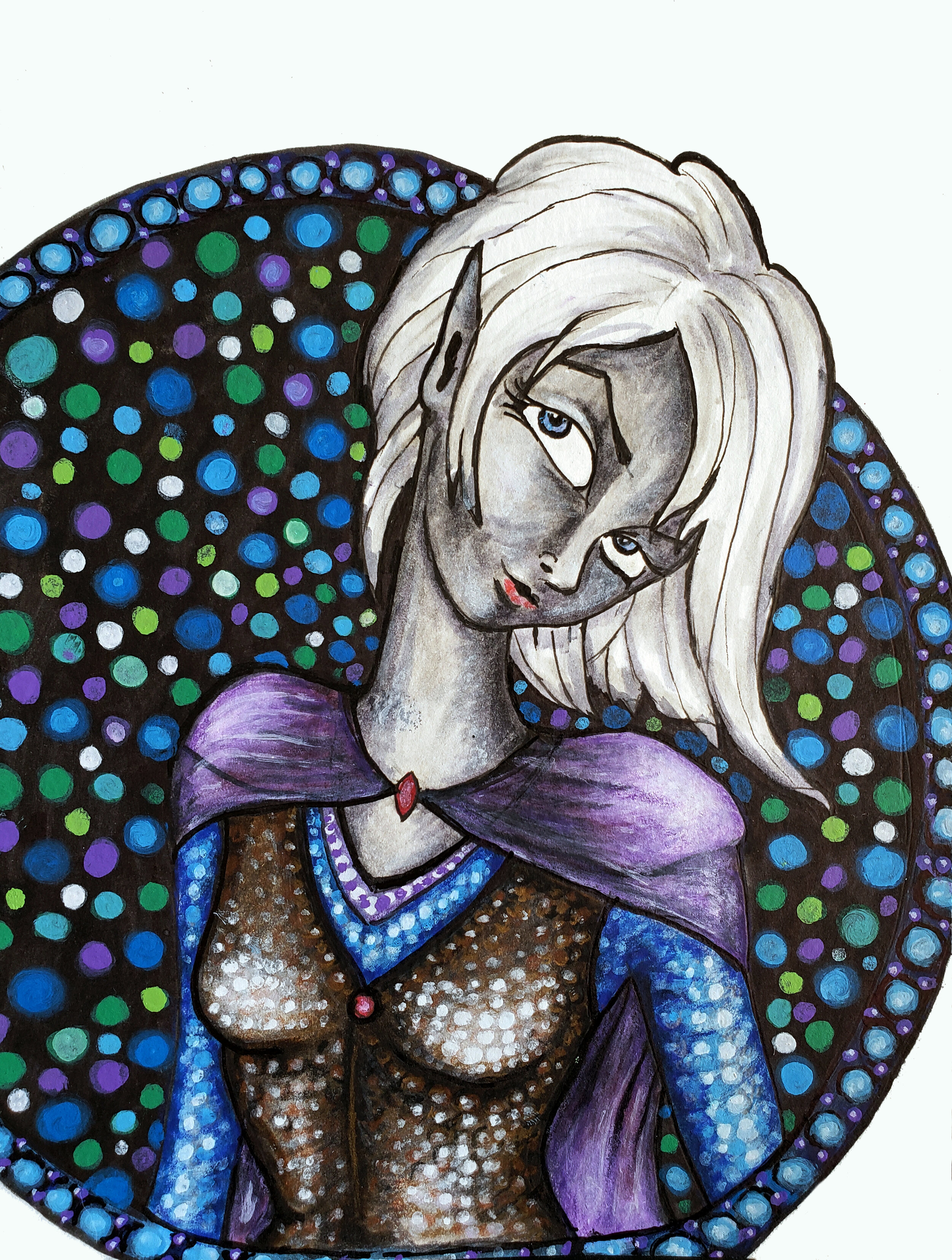 Drow print