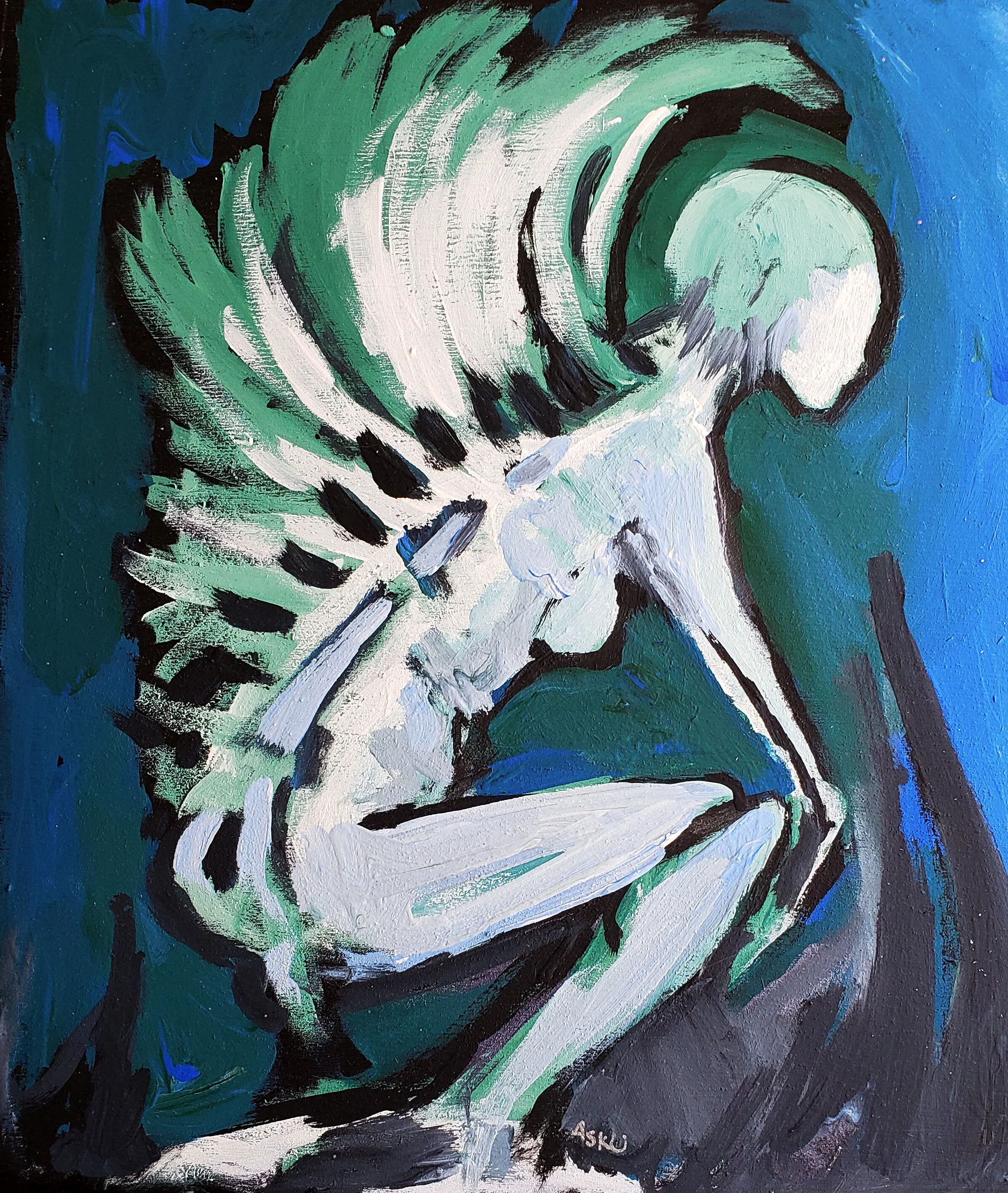 Fallen Angel print
