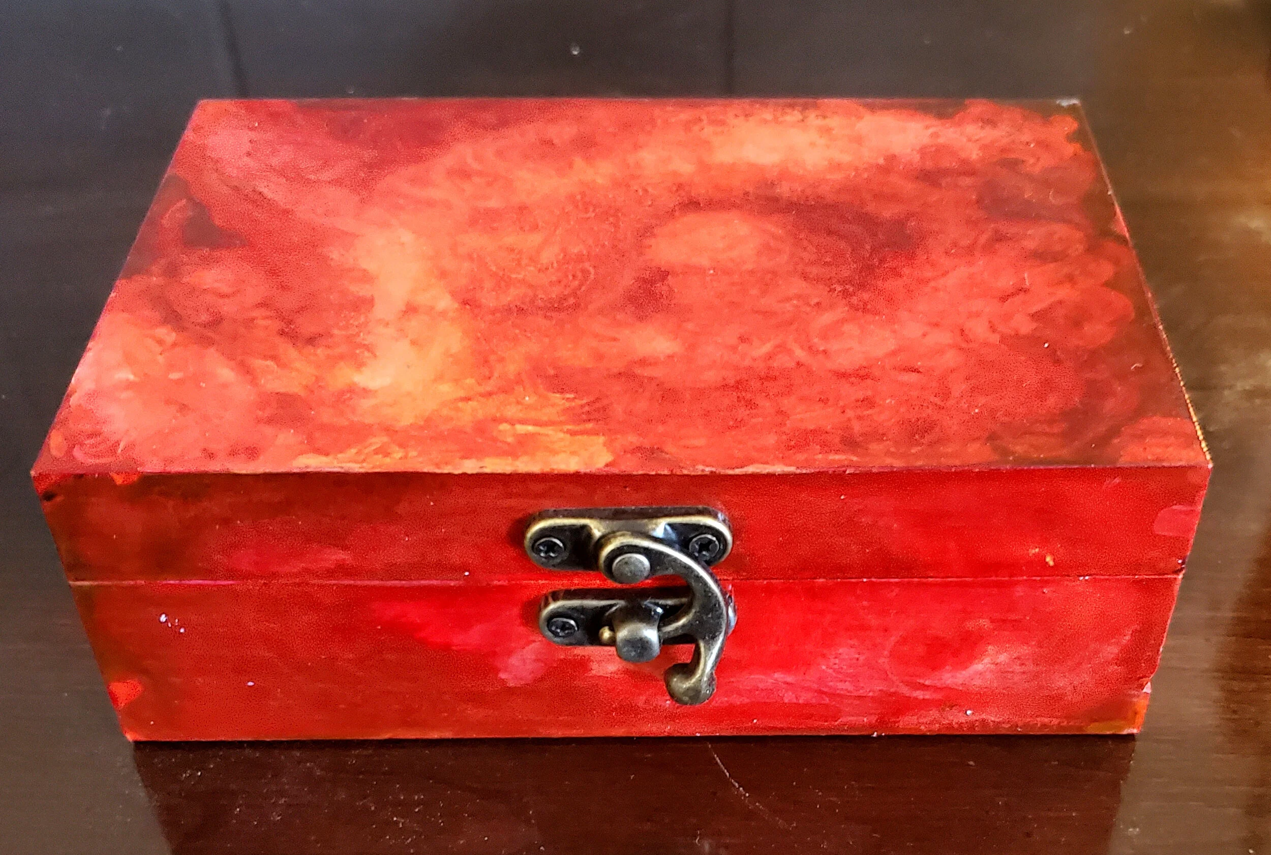 Fire Elemental dice box