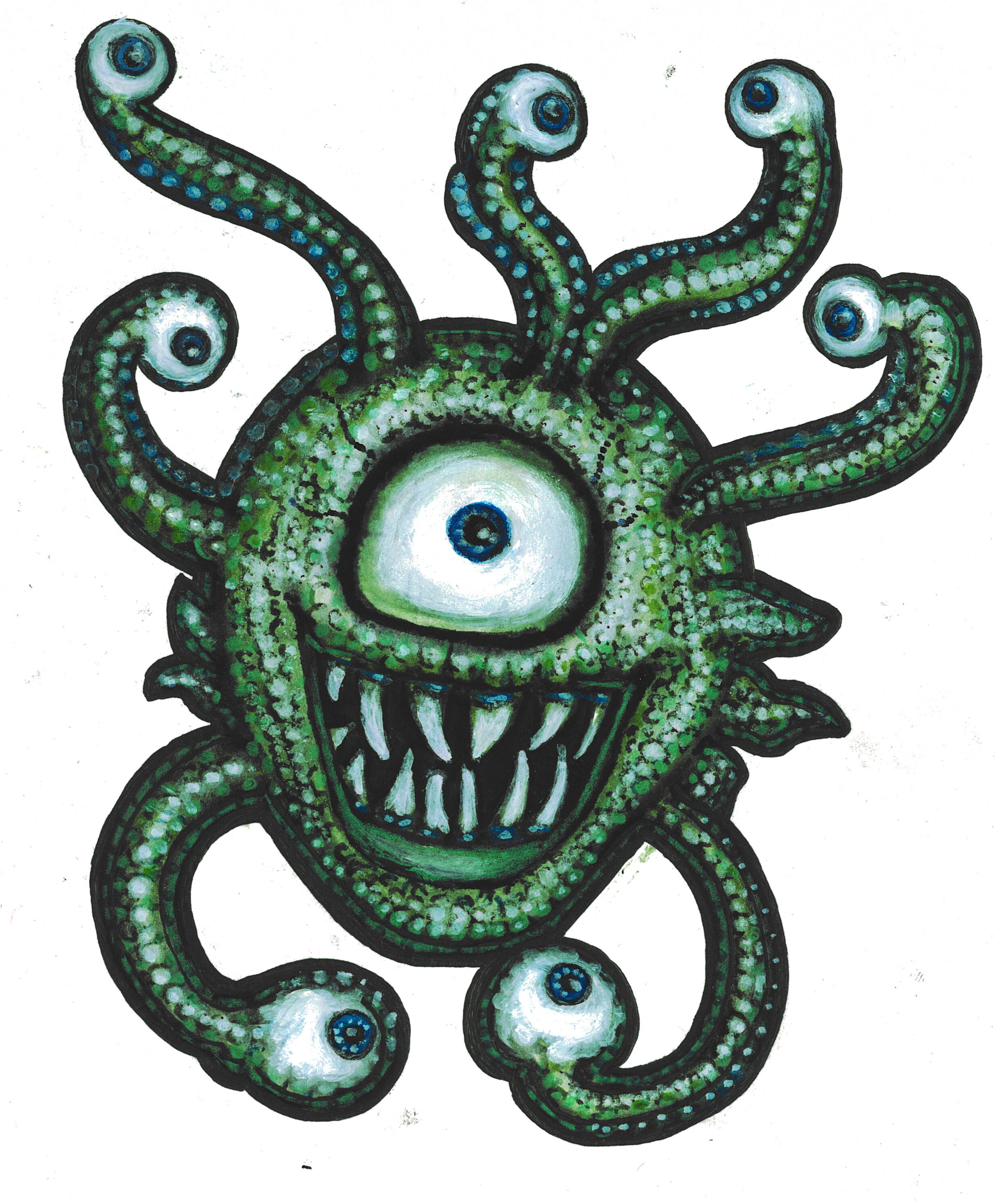 Beholder vinyl sticker