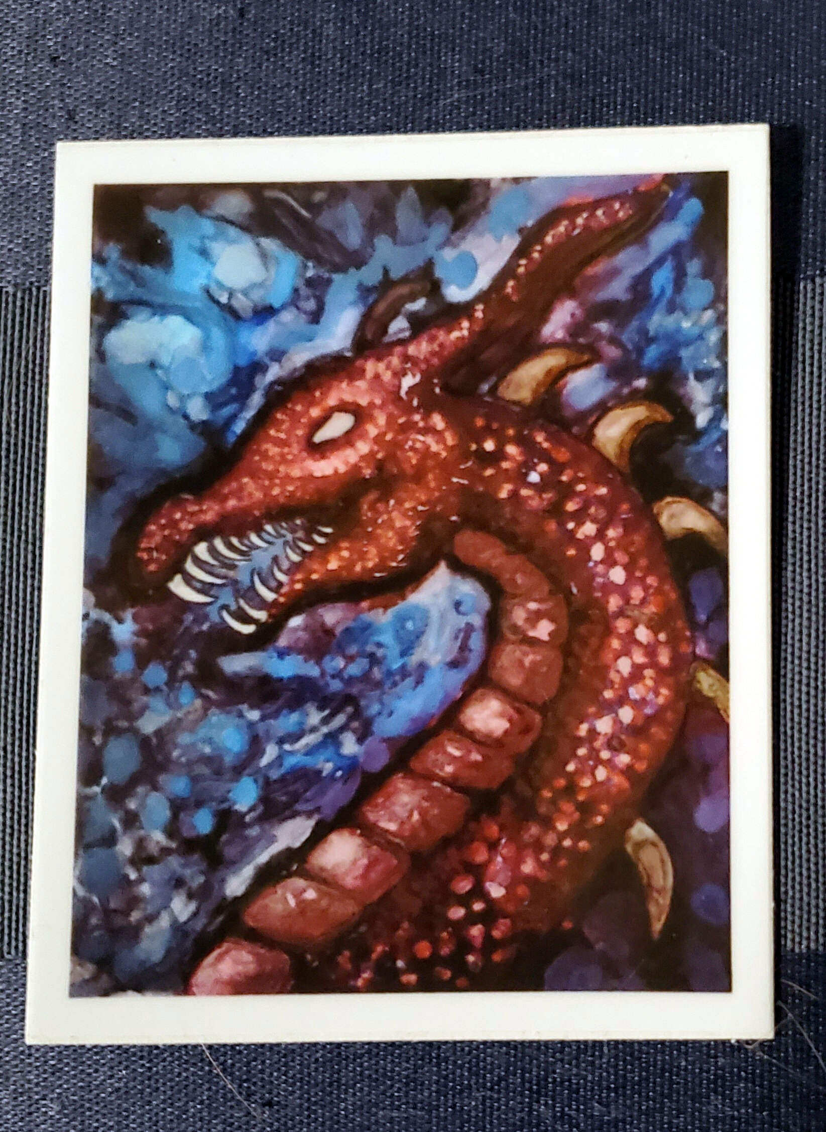 Red Dragon vinyl sticker