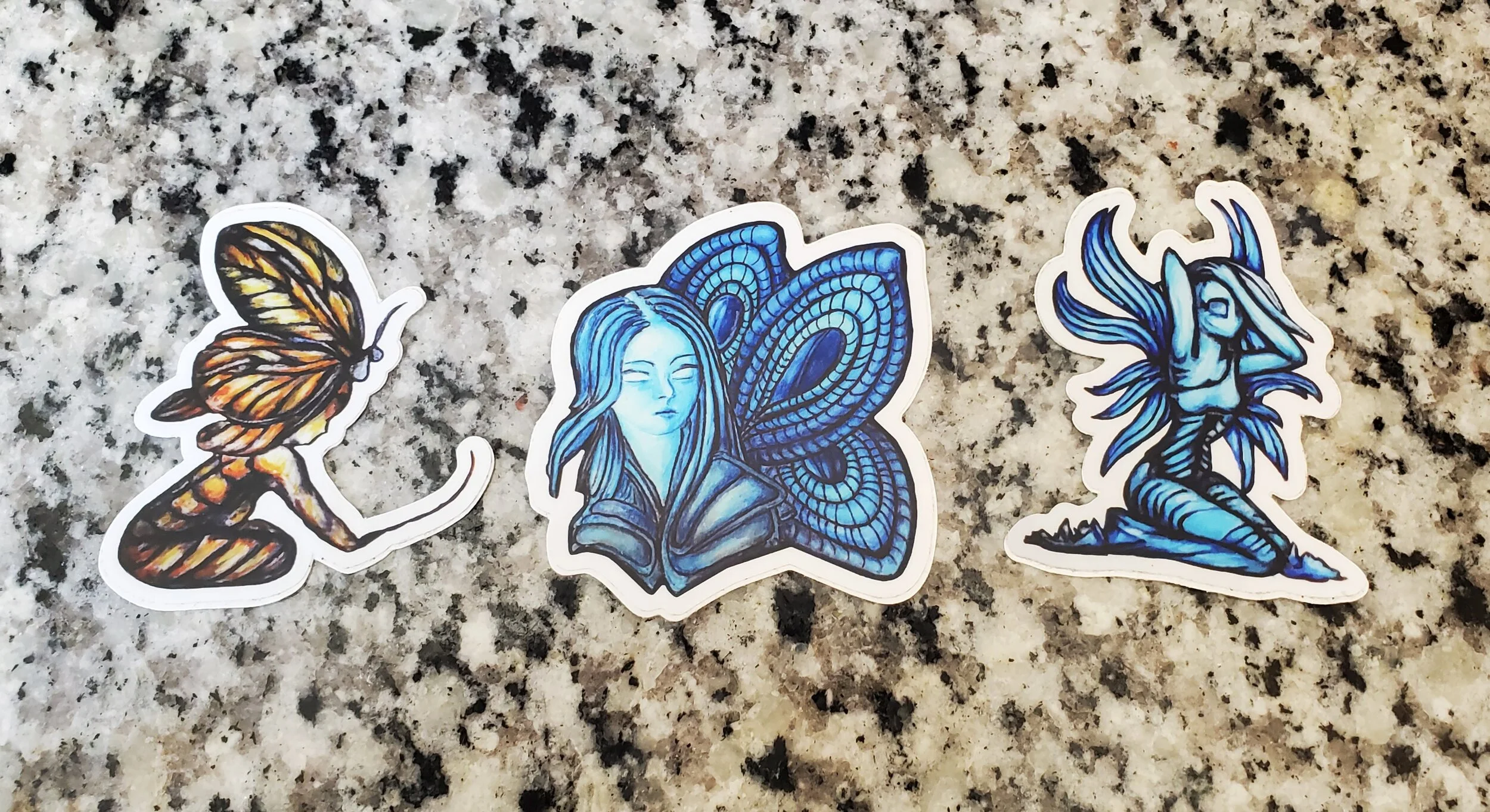 Fairy vinyl sticker pack