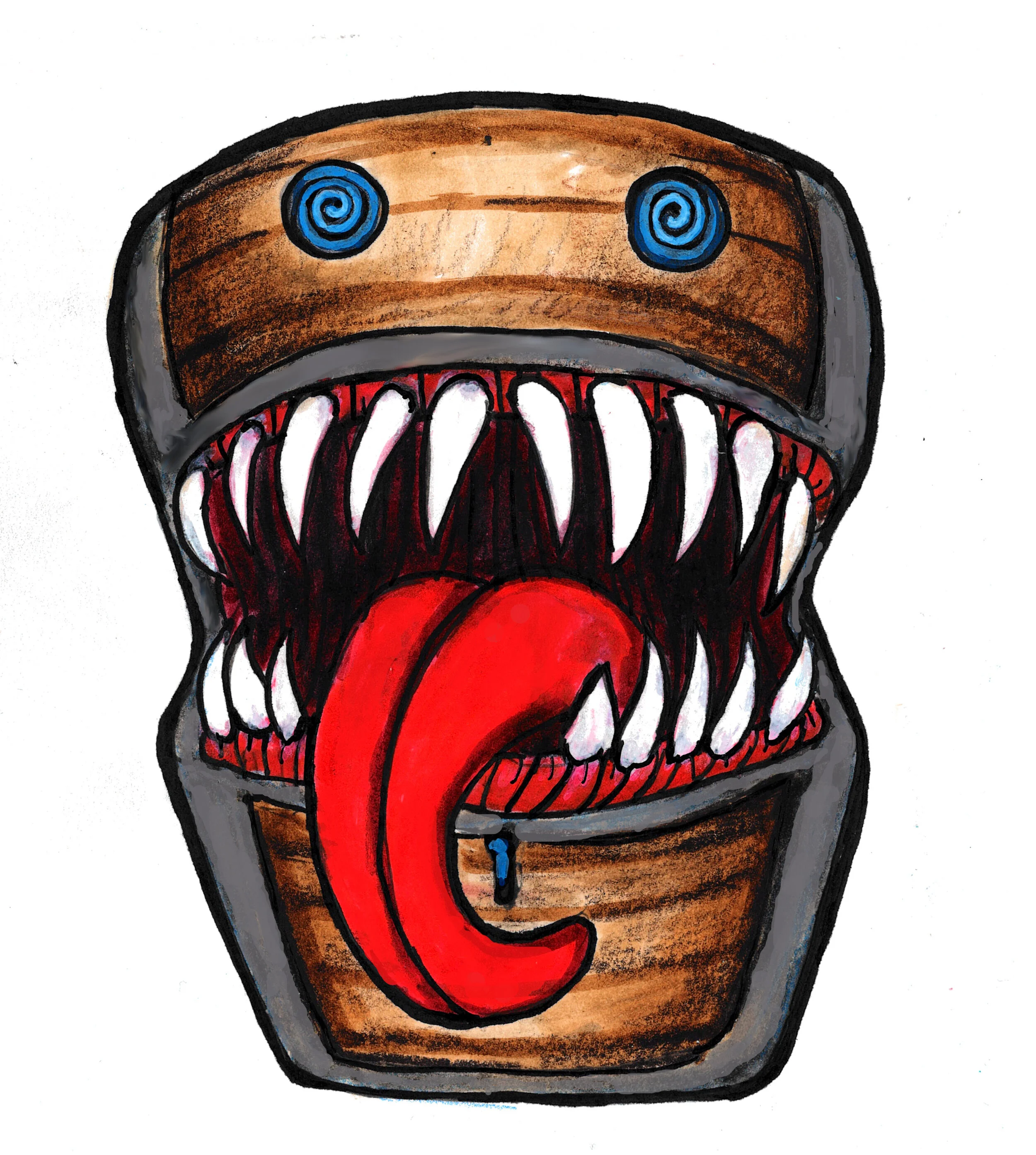 Mimic vinyl sticker