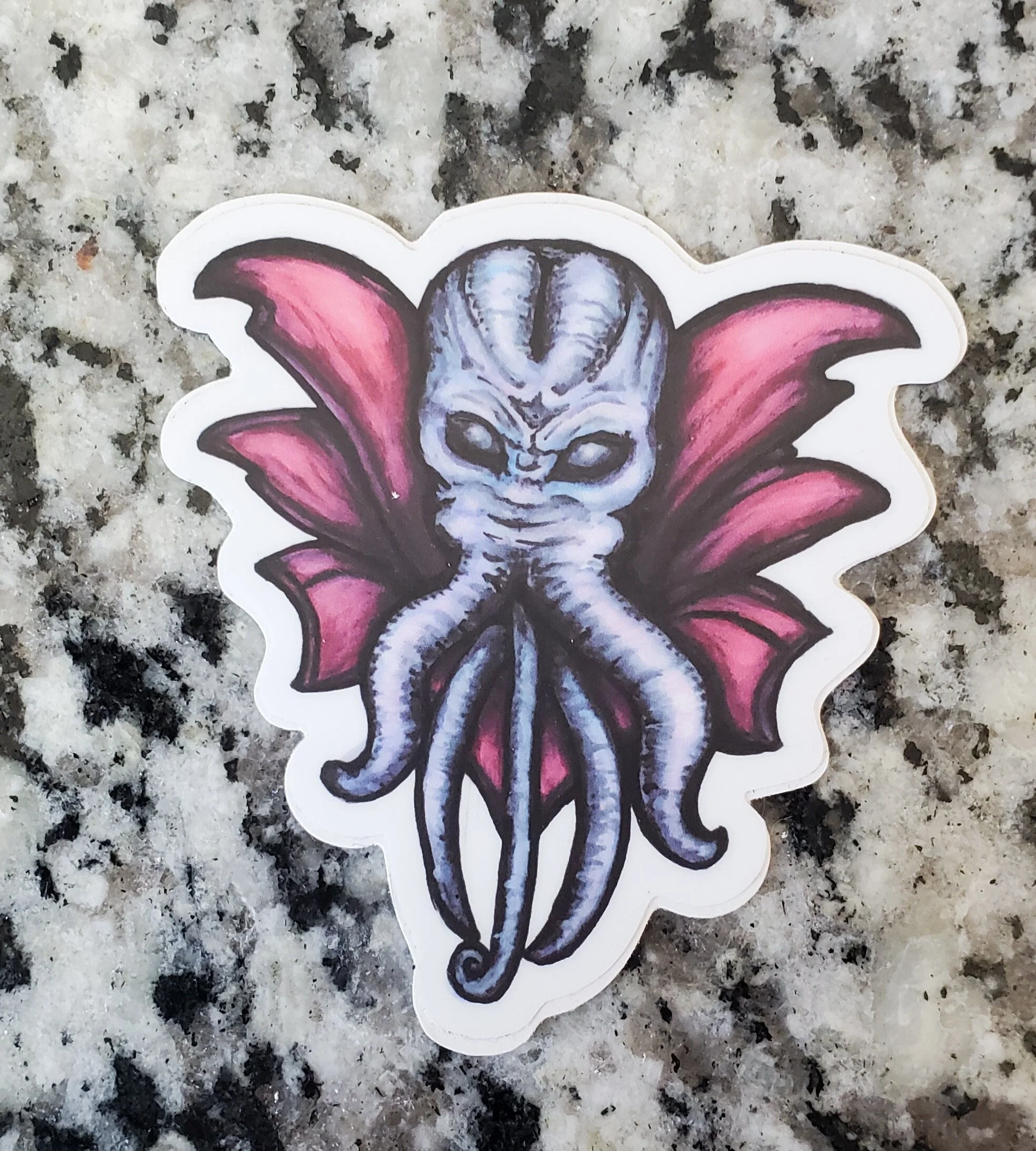 Mindflayer vinyl sticker