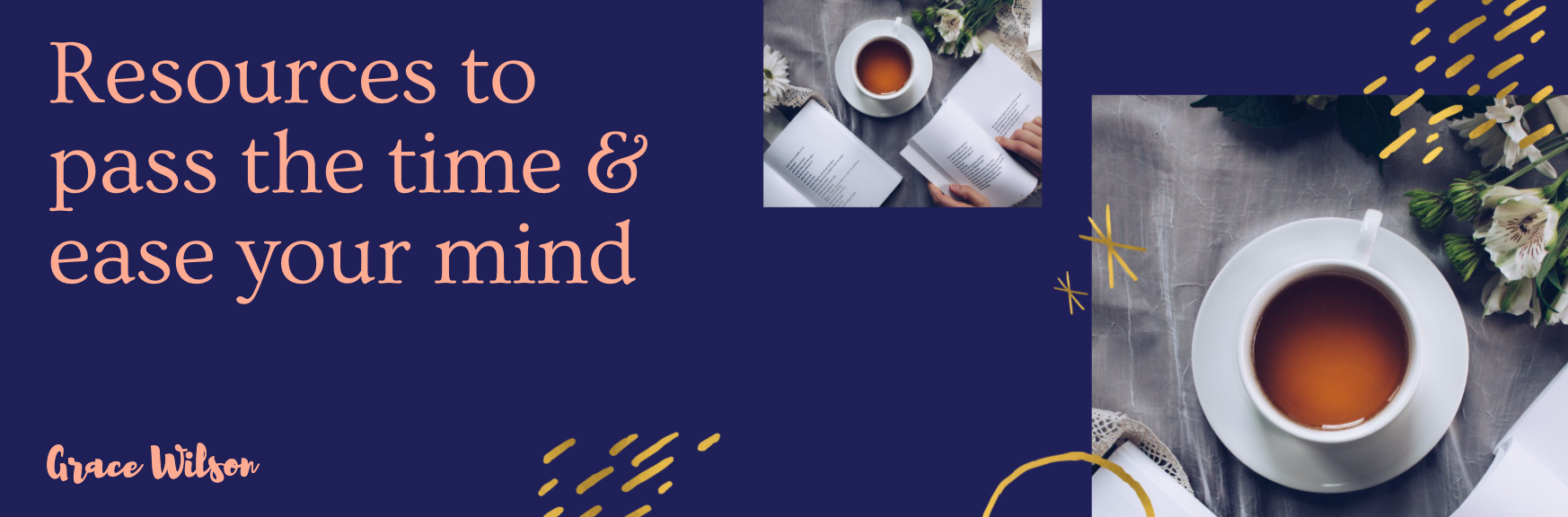 Design an email marketing banner with Canva // Four Wellness Co. for health coaches