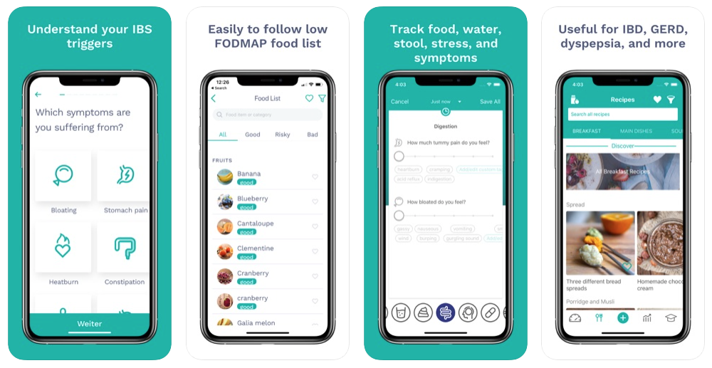 Cara Care app, best nutrition apps // The Best Apps for Healthy Living // Four Wellness Co. wellness blog, healthy lifestyle tips from an integrative nutrition health coach