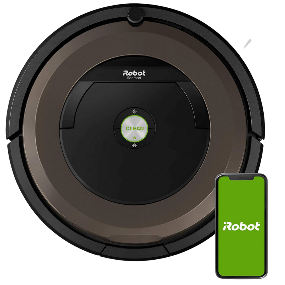 Roomba vacuum with HEPA filter