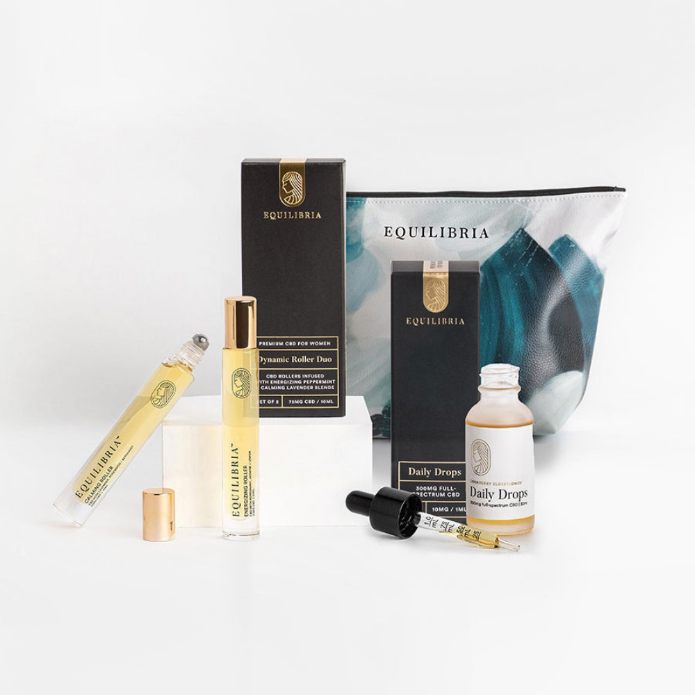 Wellness gifts for mindfulness: CBD gift set