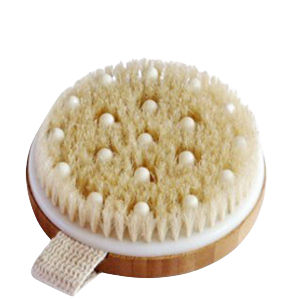 Body brush for dry brushing