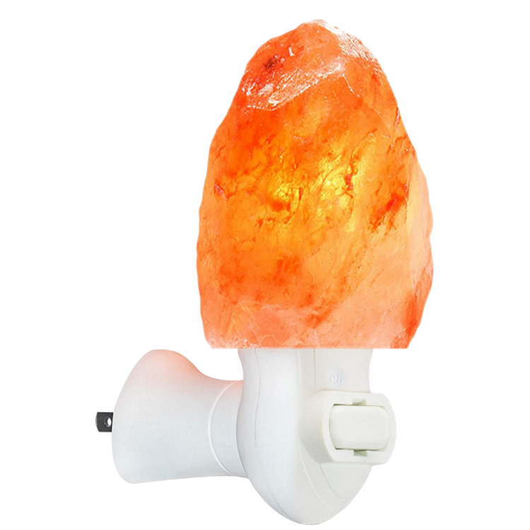 Himalayan salt night light for air purification