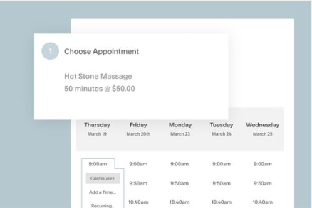 Health coach client scheduling tool