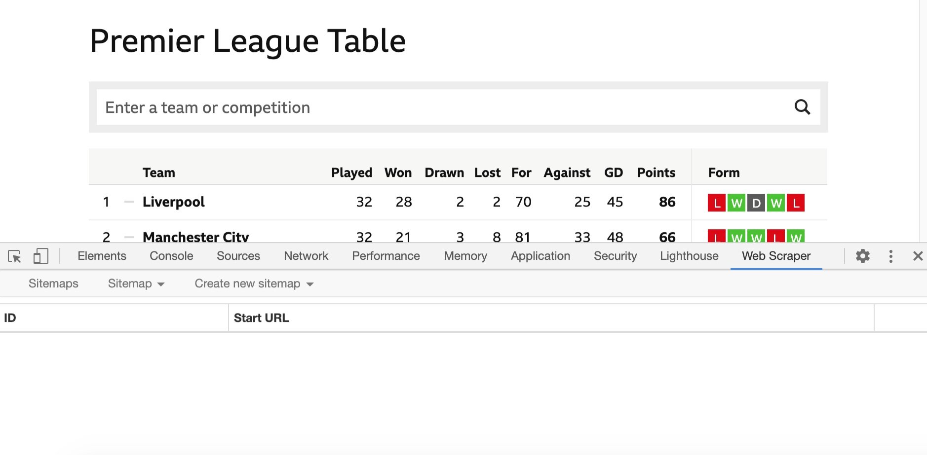 How to scrape Match stats from Soccerstats website listings and