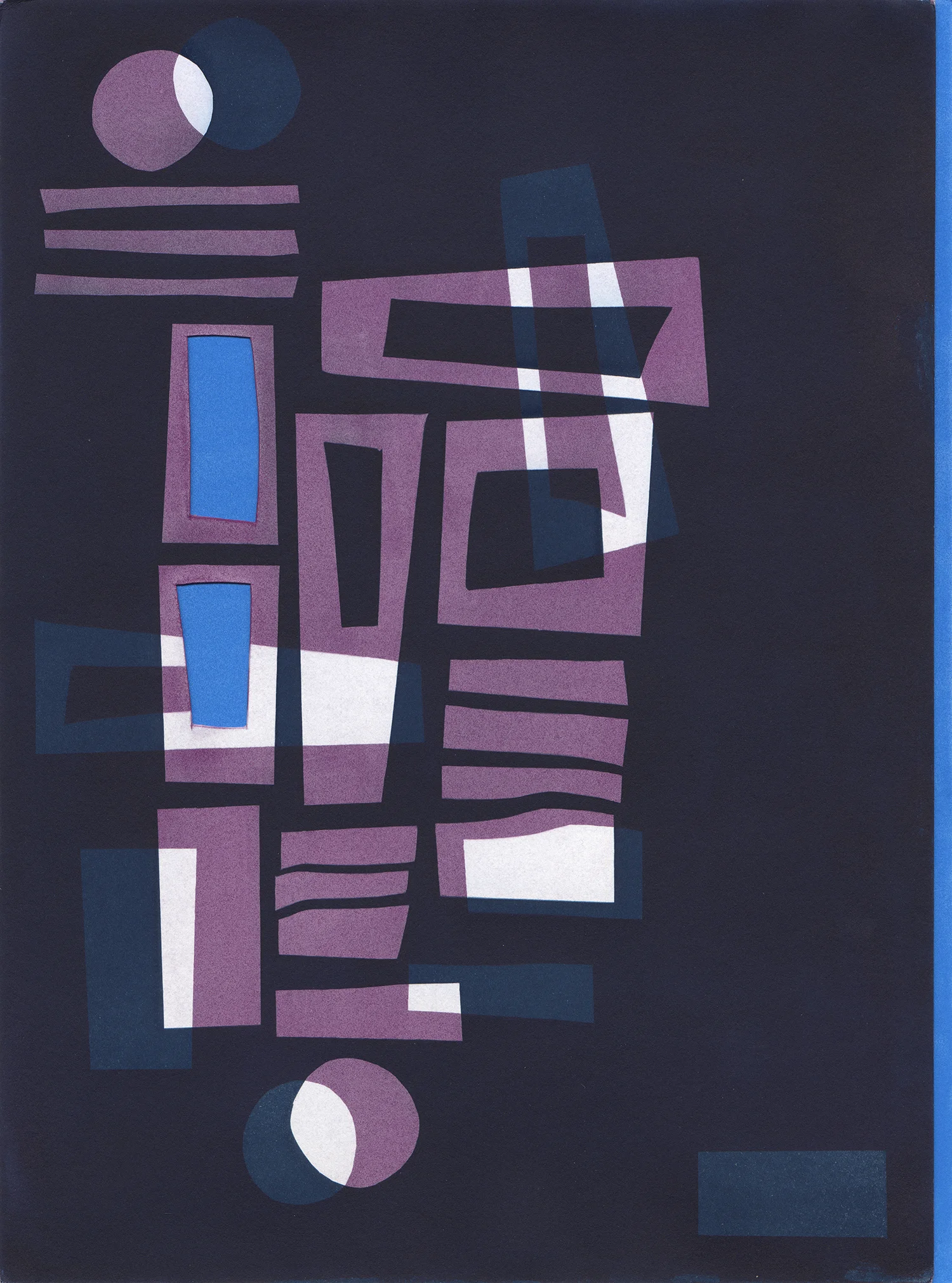 Lost in Tokyo, from the collection, Blue is not the sky