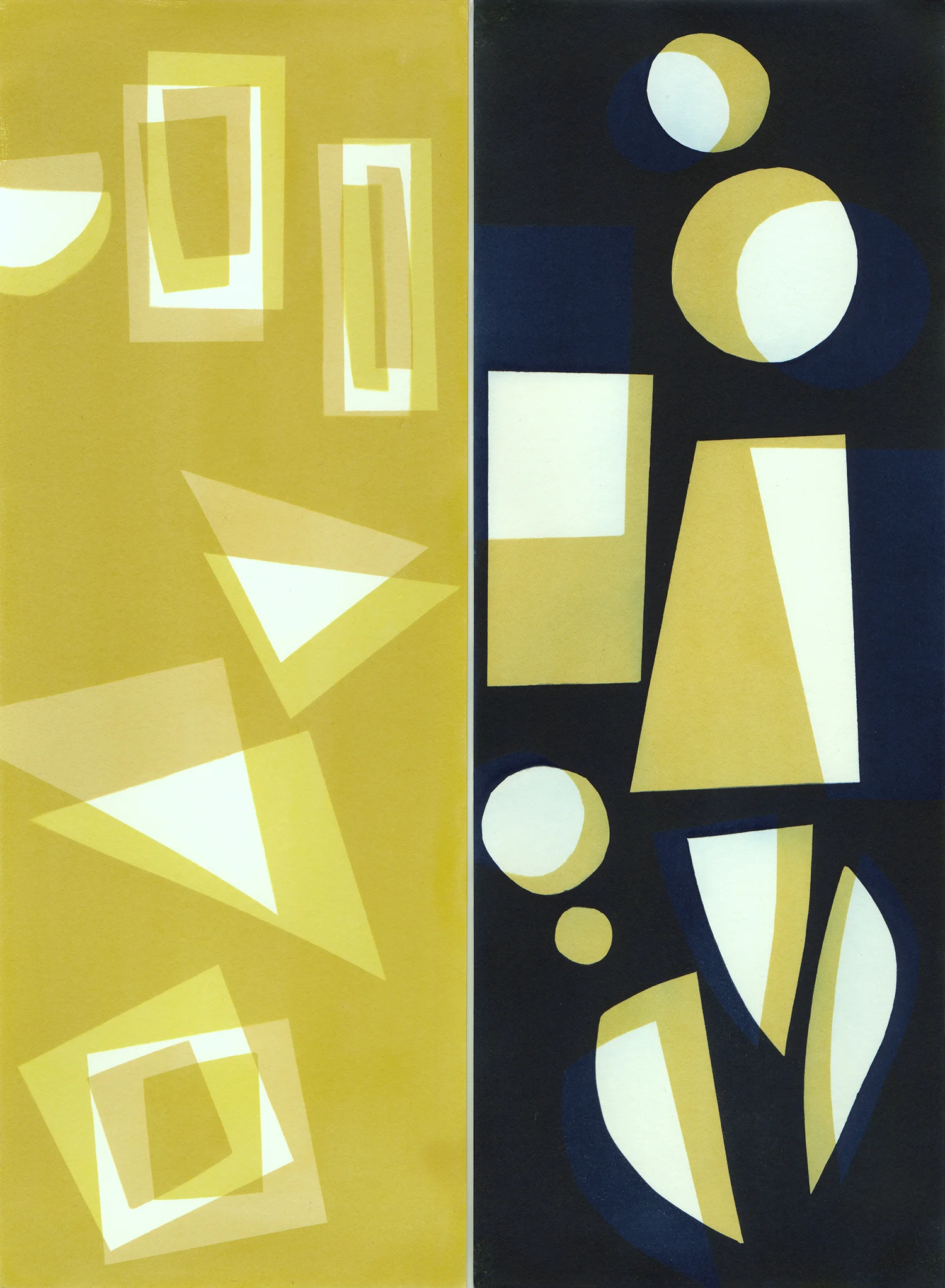 Champagne on Ice, from the collection, Blue is not the sky