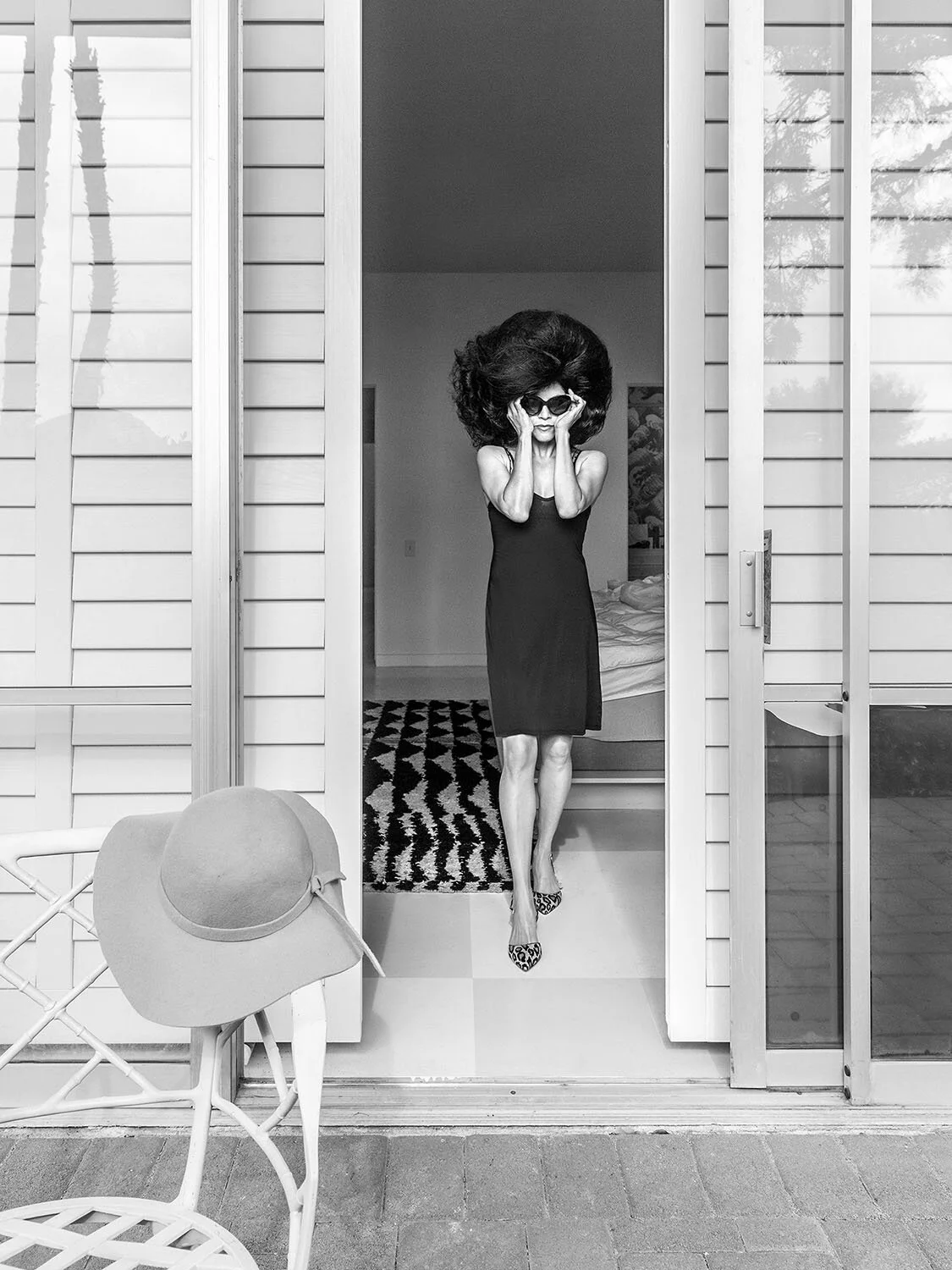 Arrival , Inspired by Cindy Sherman