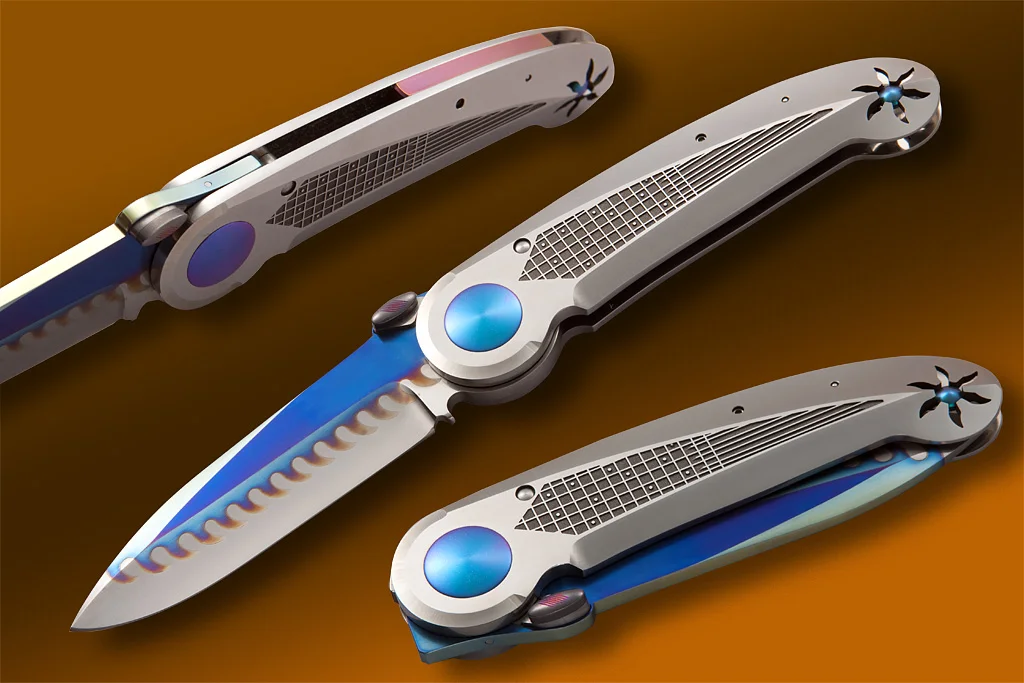 Sharks tooth zipper