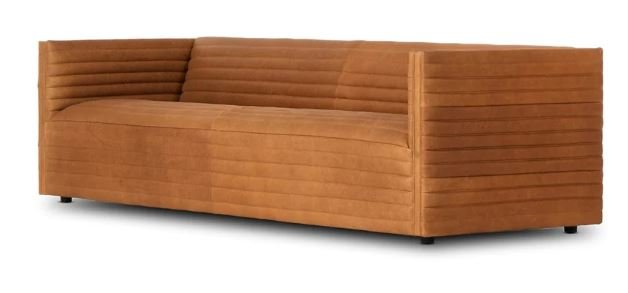 horizontal leather channeled sofa.JPG