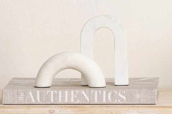  Elongated Arch Decor 6” H 