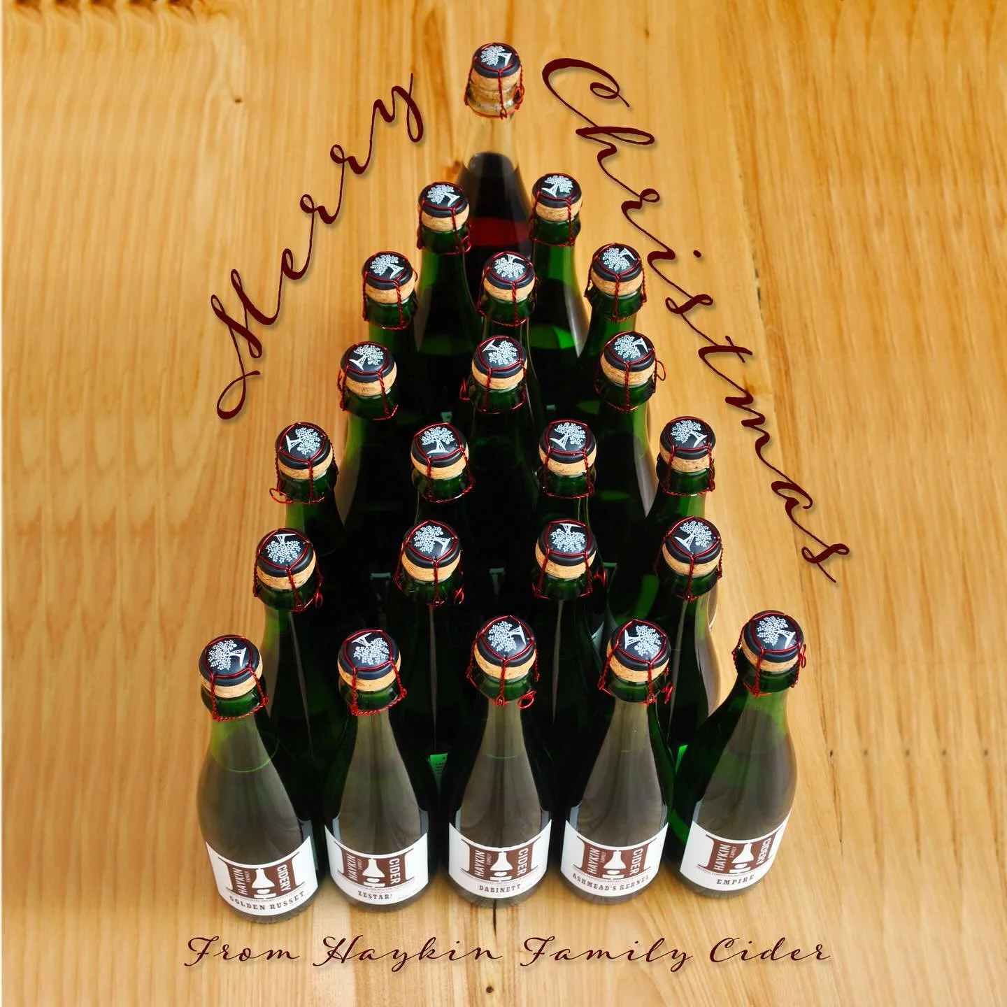 Merry Christmas to all who celebrate! We are closed tonight but stop in this weekend to grab your New Years cider!