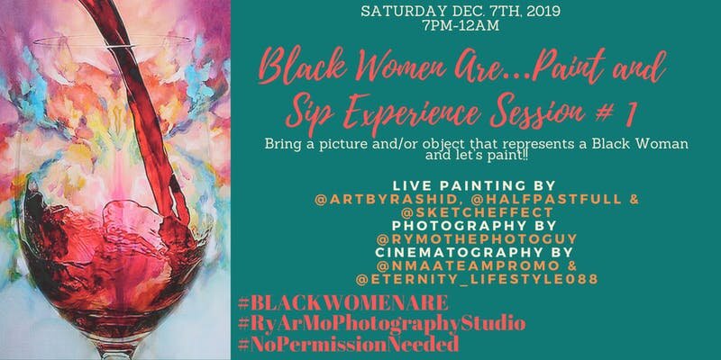 Paint and Sip Experience: Session #1
