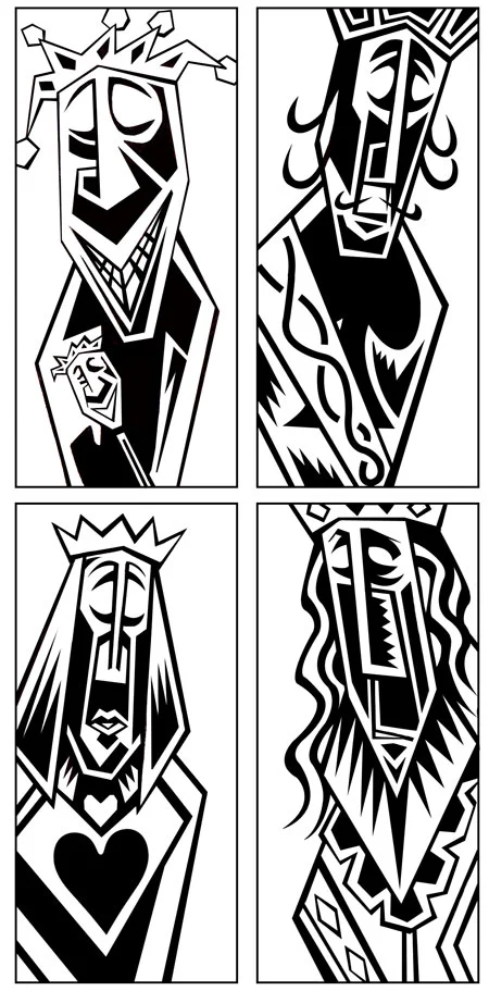 Playing Cards (Tattoo Design)