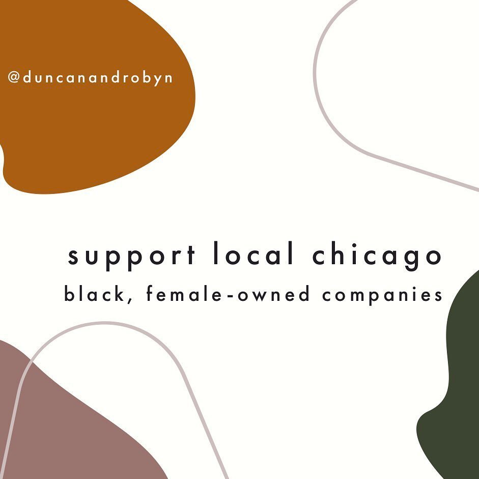 I want to take some time and introduce some Chicago-based black female entrepreneurs that I have been lucky enough to work with over the past few months. Each of these local businesses are led by inspirational women who have shown me nothing but kind