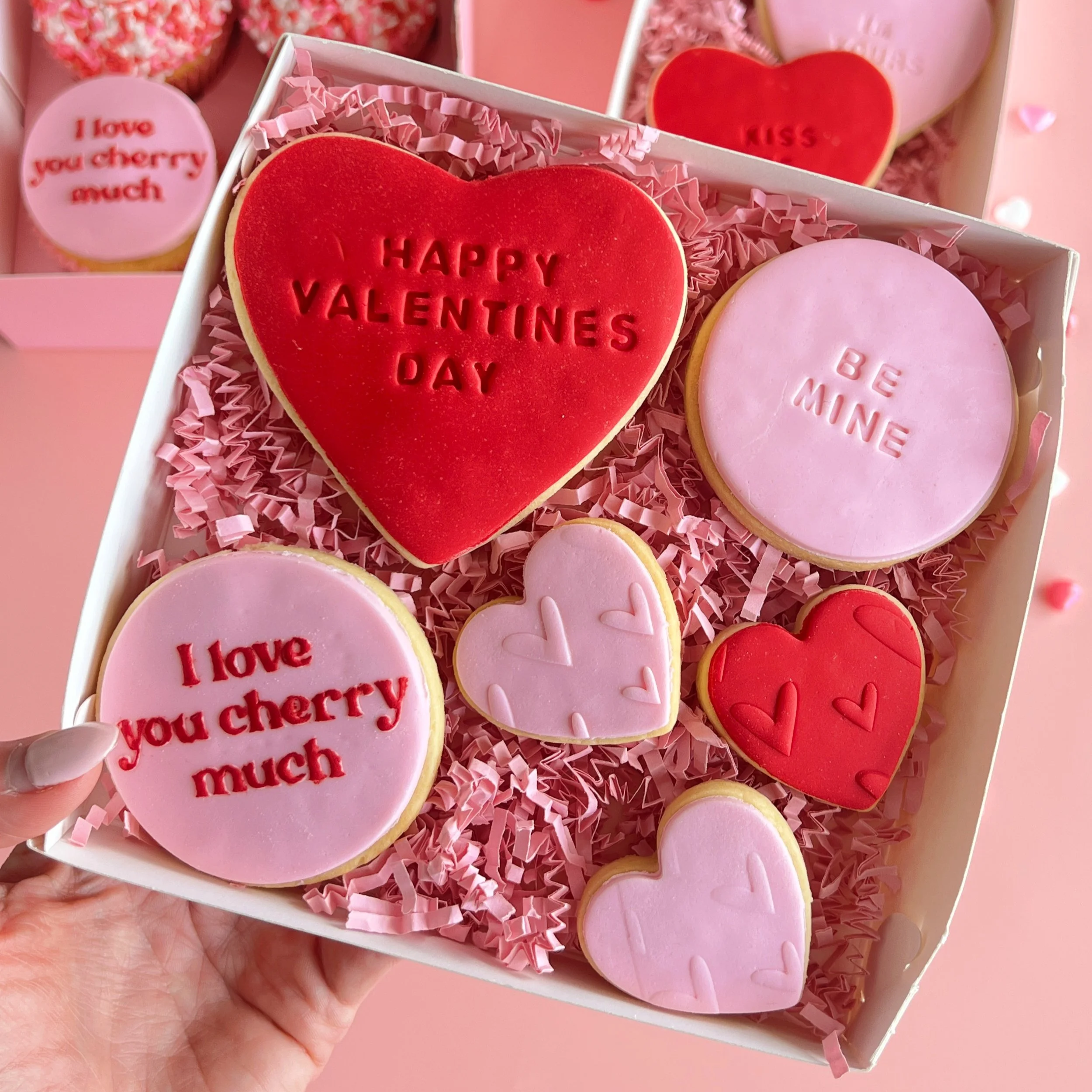 Happy Valentine's Day Cookie Box | Valentine's Day