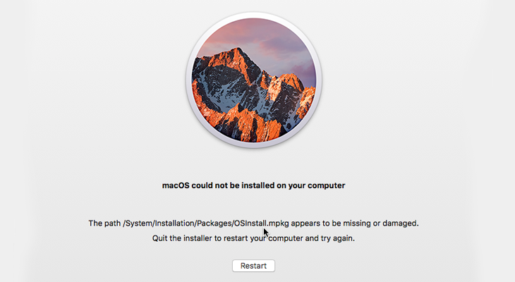 i have installation files for mac os x install