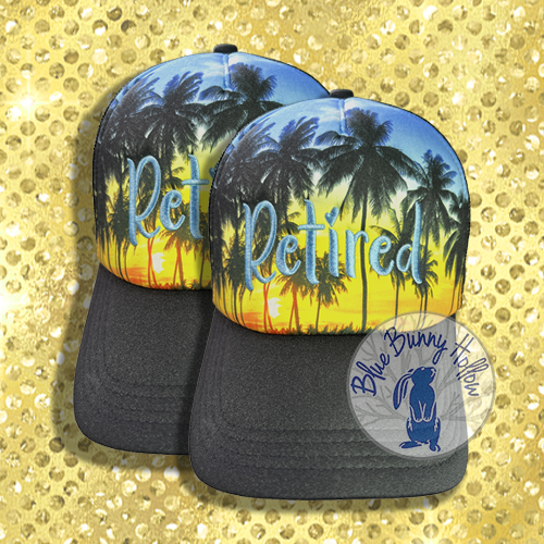 Retired (1 design for hats)