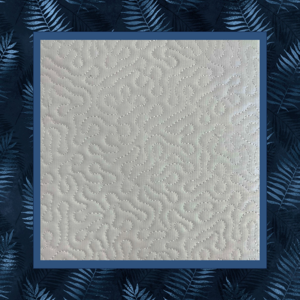 Stippled quilt block to coordinate with other Lucinda's Embroidery 6-inch quilt blocks-2