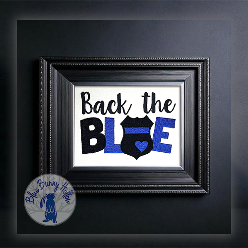 Back the Blue (1 design)