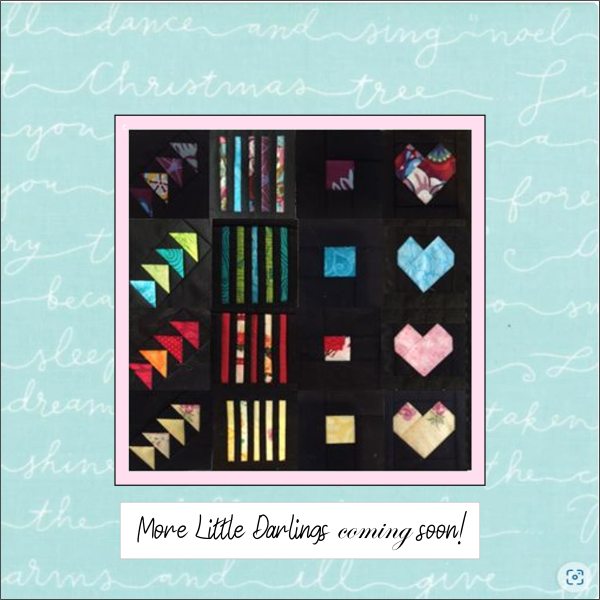 3-inch New York Beauty in-the-hoop machine embroidery quilt blocks coming soon, stitched from colorful fabric scraps on black-1.