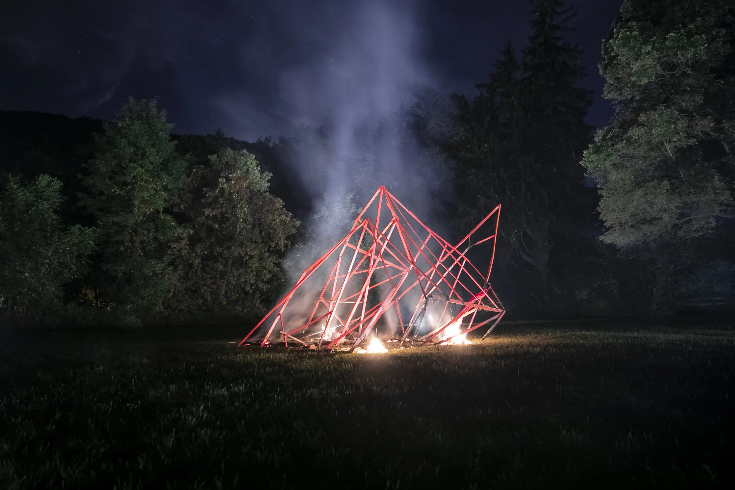The Architecture of a Witch's Hut_interactive installation_2017_Wassaic, upstate New York_photo Subodh Samudre_3.jpg