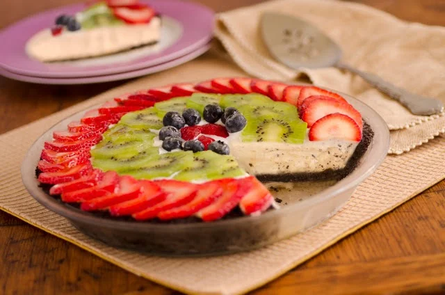 Starbucks Glazed Fruit &amp; Ice Cream Tart