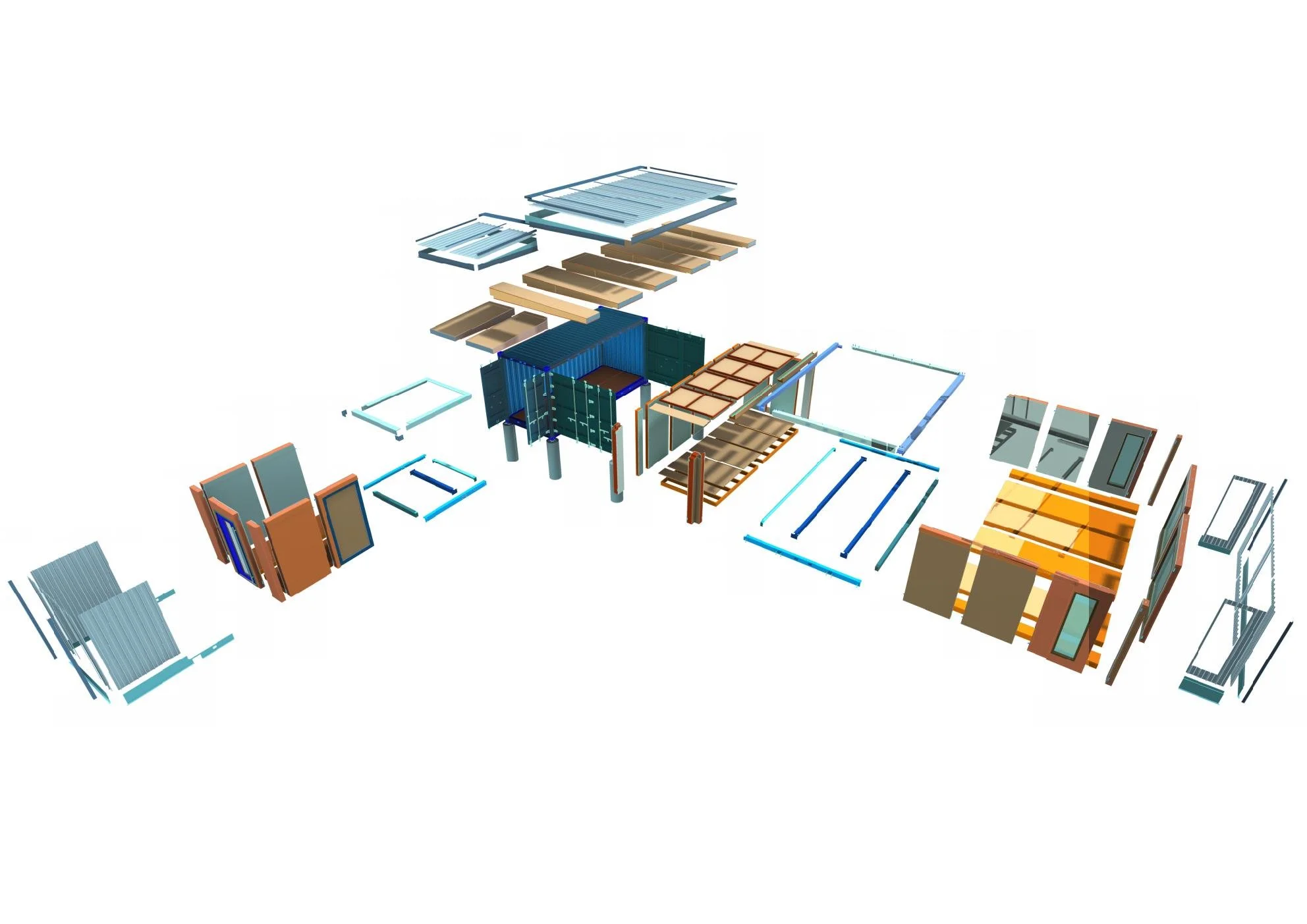 Open Box / Any-1: Exploded System View 