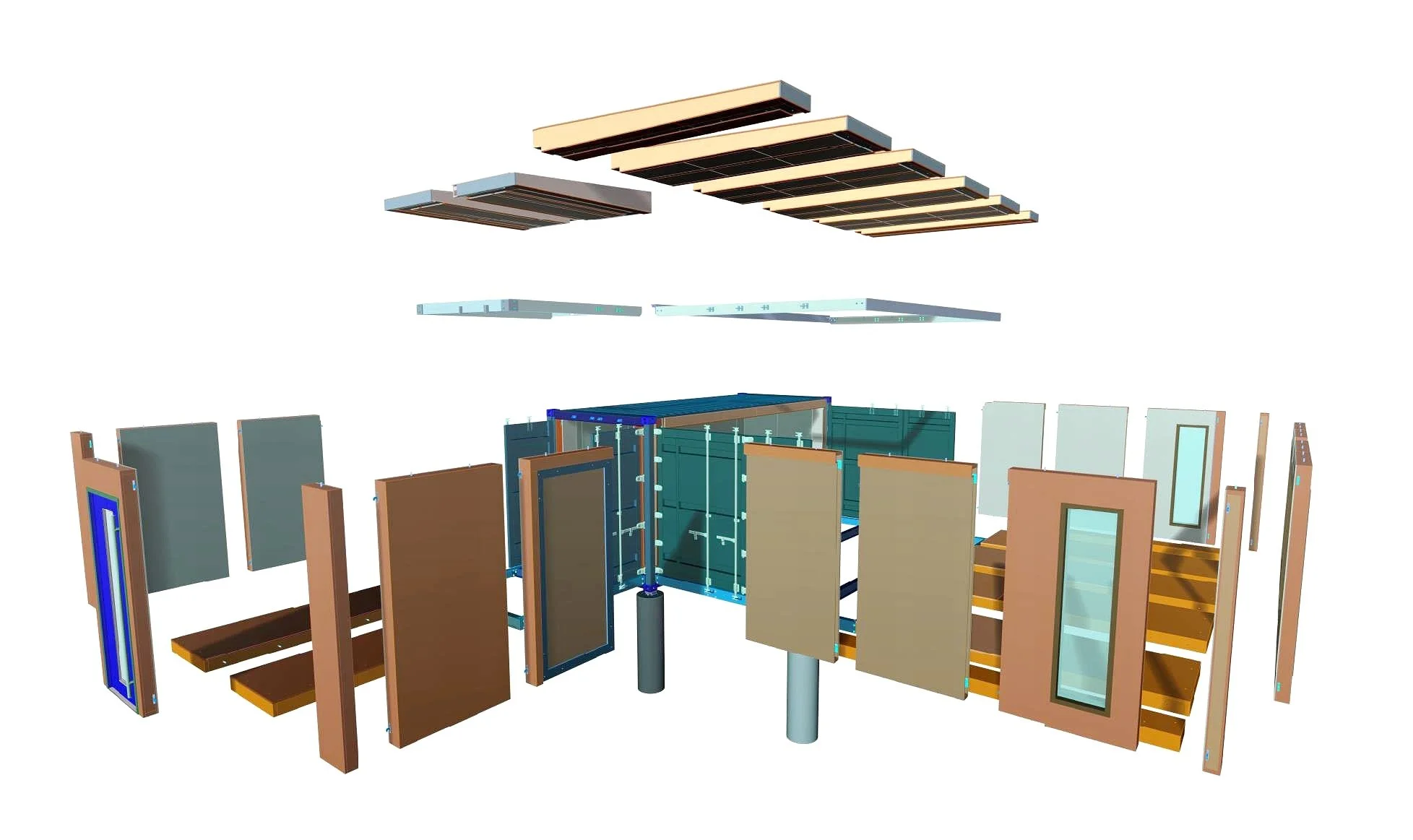 Open-Box / Any-1: Exploded View 