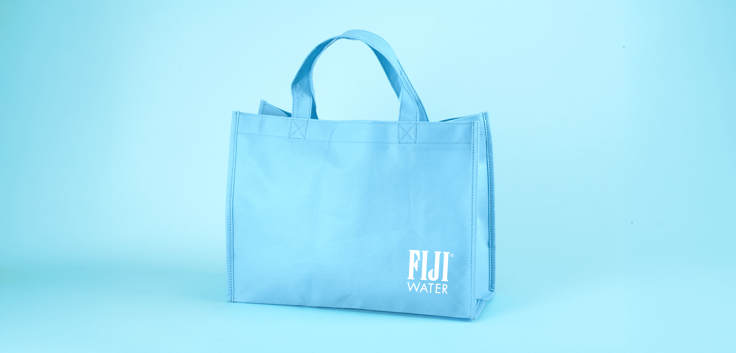 FIJI Water Branded Reusable Bag by Jawsh Smyth