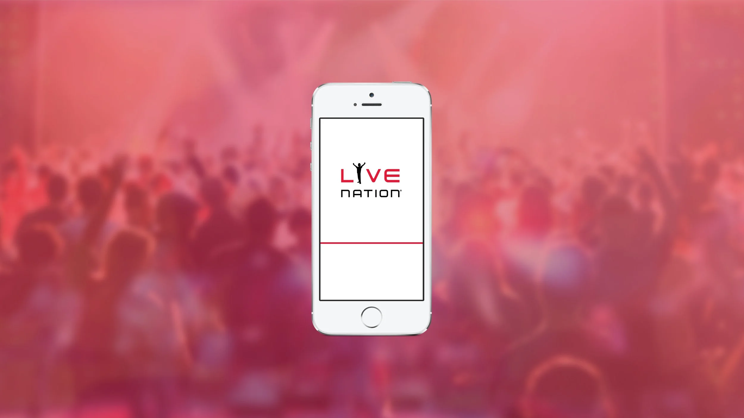 Live Nation App Splash Screen by Jawsh Smyth