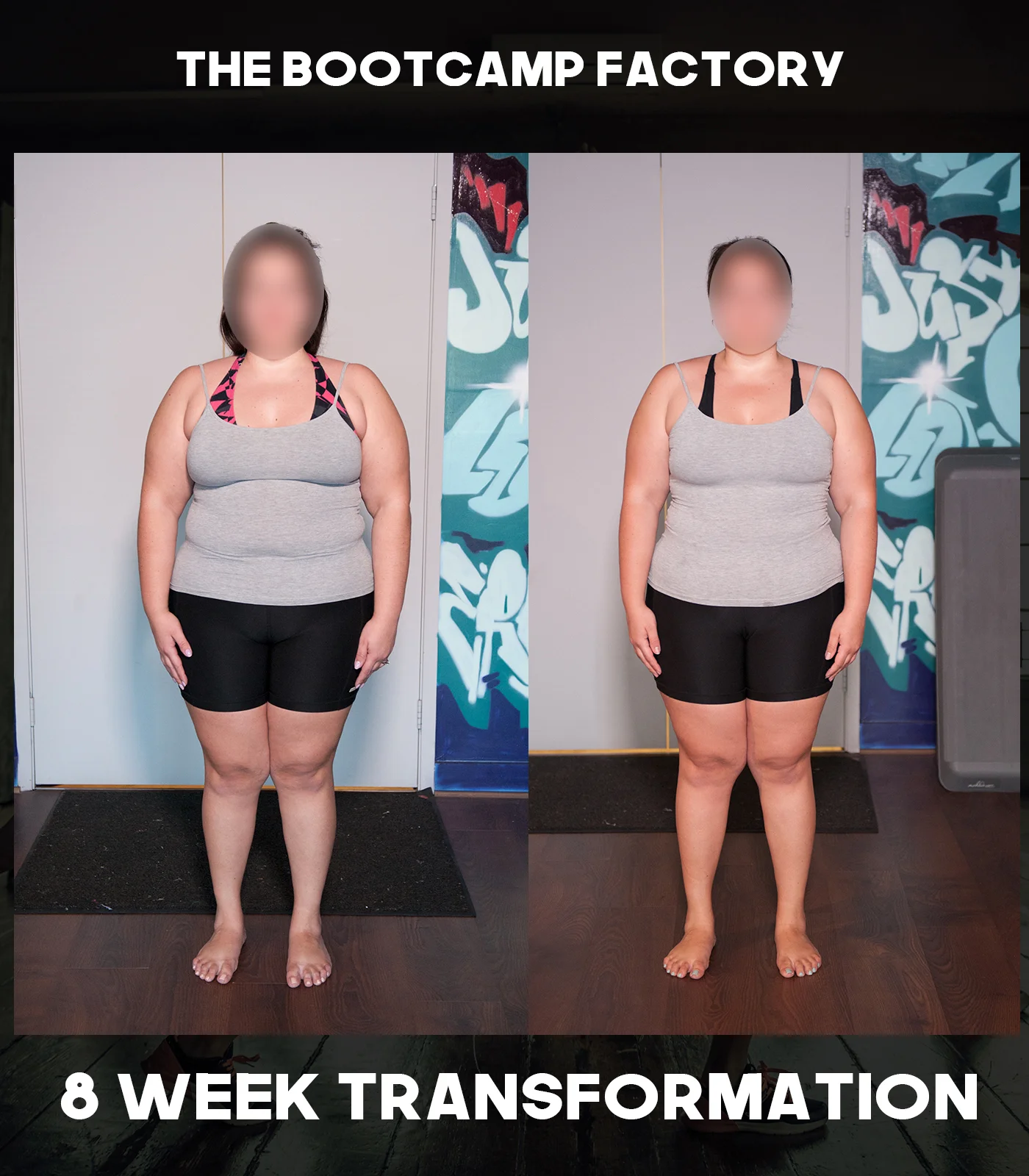 Karen - “I'm new to The Bootcamp Factory and I can already say I love it! They always ensure you're doing the exercises properly and feeling okay as it gets more intense. They're always available to talk whether it's about exercises, food, success stories or anything else. This "one on one coaching" opportunity you get before and after your workouts is amazing and doesn't make you feel like you're just one more person as you can sometimes feel at your local gym.” Highly recommended!