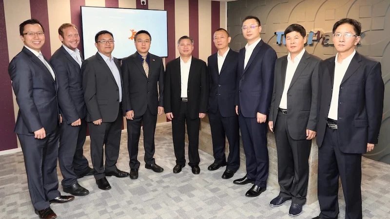 Visit by Anji County (China) government to TusPark Newcastle