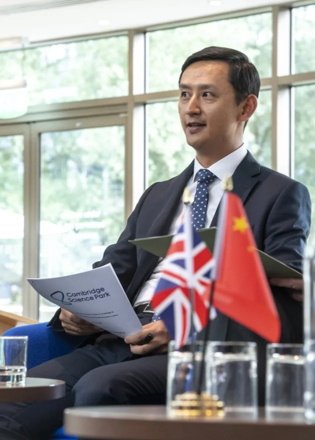 Yang Ming, president of Tus-Science & Technology Service Group. Picture: Keith Heppell