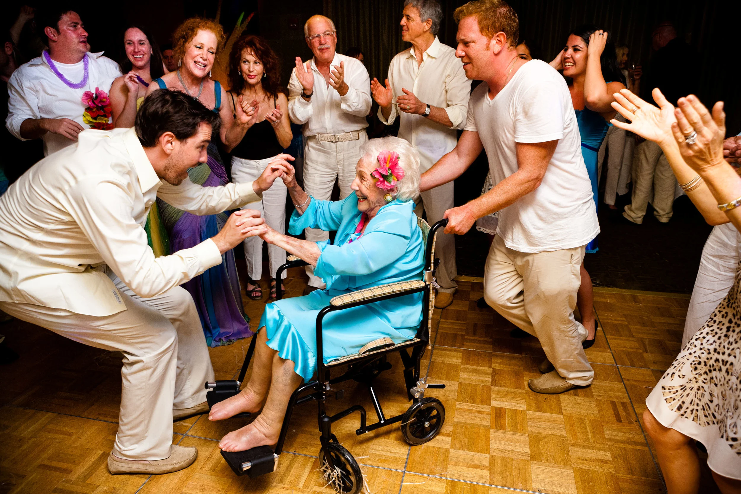 Wild dancing at the Four Seasons Wailea Maui