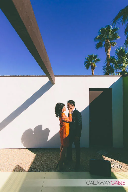 1960s Inspired Engagement in Palm Springs by Callaway Gable