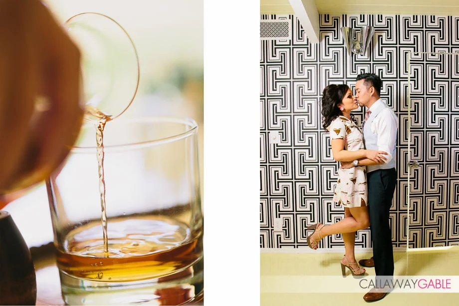 1960s Inspired Engagement in Palm Springs by Callaway Gable