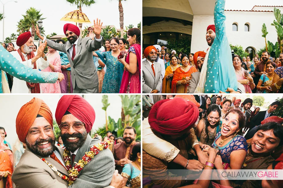 Indian Baraat Ceremony at the Hyatt Regency Huntington Beach